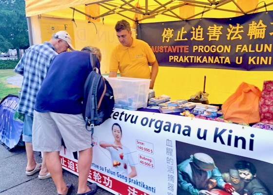 Image for article Hırvatistan'ın Başkentindeki İnsanlar Desteklerini Gösterdi: 