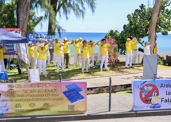 Image for article Fransa'nın Saint-Paul Kentindeki Sakinler Falun Gong'a Yönelik Zulmü Kınadı